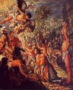  Adam  Elsheimer The Stoning of St.Stephen oil painting reproduction